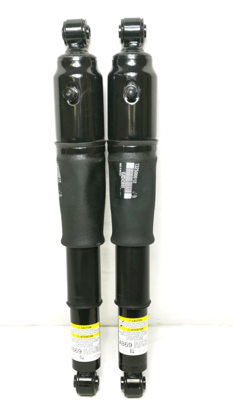 TWO GM 23276087 Rear Air Ride Shock Absorber 15-17 Suburban Yukon Tahoe ONLY Z85