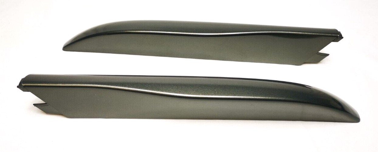 Set of 2 OEM GM Front LEFT & RIGHT Roof End Caps EVOLUTION BLUE 2002-14 Escalade