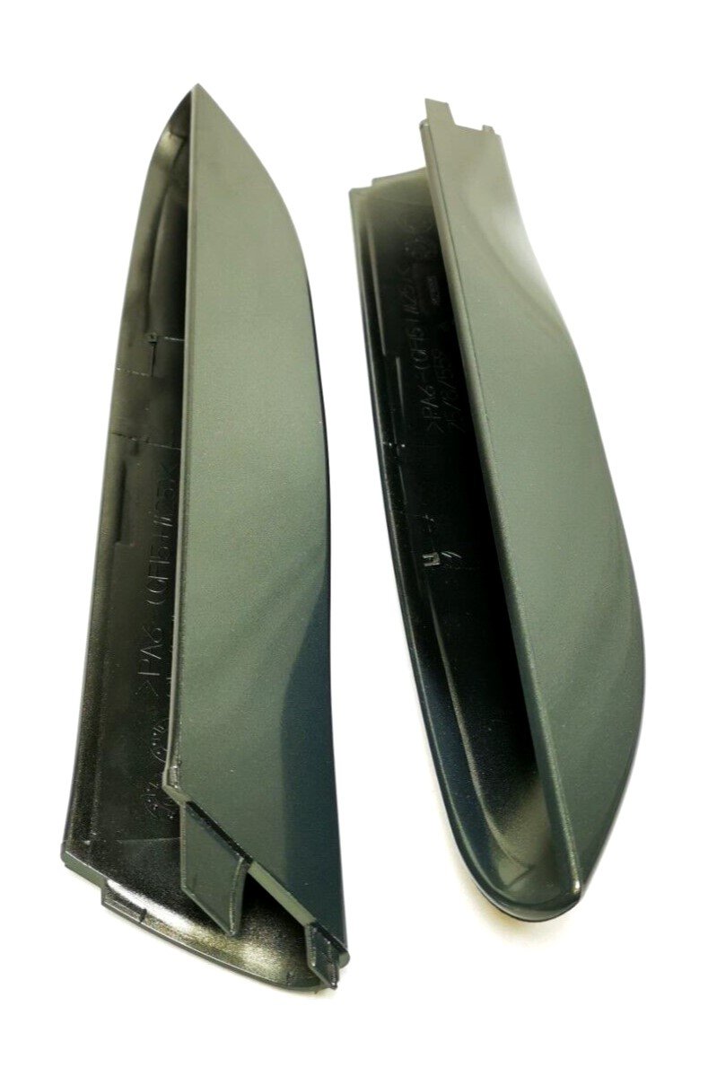 Set of 2 OEM GM Front LEFT & RIGHT Roof End Caps EVOLUTION BLUE 2002-14 Escalade