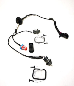 OEM GM 15862654 Rear License Plate Harness No Camera + Two Lenses 07-14 Suburban Tahoe Yukon Avalanche