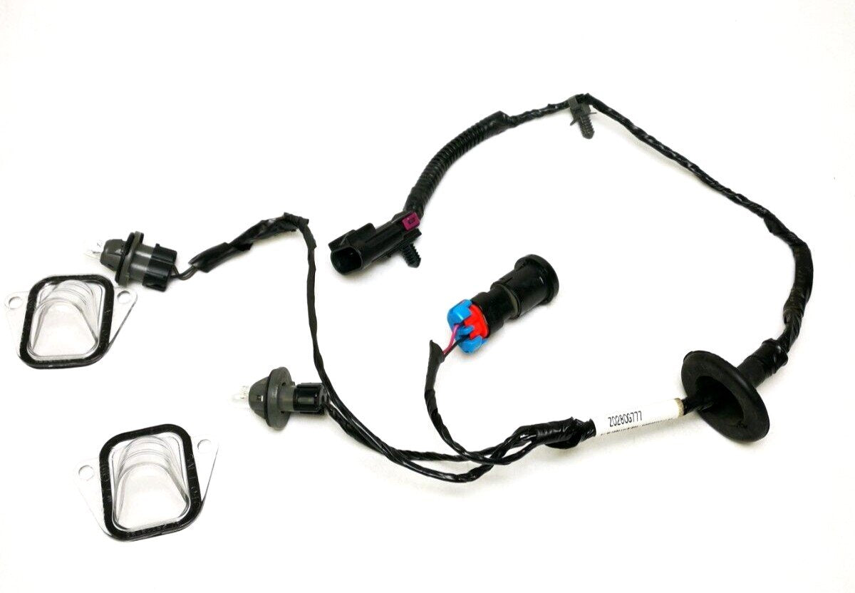 OEM GM 15862654 Rear License Plate Harness No Camera + Two Lenses 07-14 Suburban Tahoe Yukon Avalanche