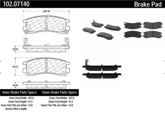 OEM GM 18024927 Front Disc Brake Pad Set ACdelco Rivited Orginal Set MD52S