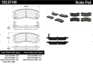 OEM GM 18024927 Front Disc Brake Pad Set ACdelco Rivited Orginal Set MD52S