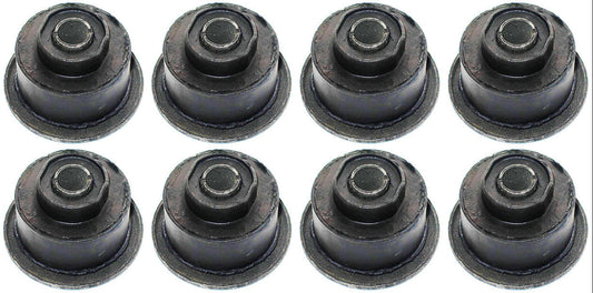 Eight New OEM Subframe Mount Bushings for Front & Center Cab GM Trucks