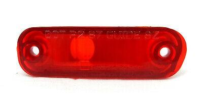 OEM GM 5974620 Side Marker Light Fits On Rear of Rear Fender Dually Pickup Passenger Side (RED)