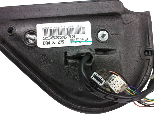 OEM RH Power Fold Auto Dimming Mirror 09-14 Escalade Yukon Tahoe StealthGray DR4