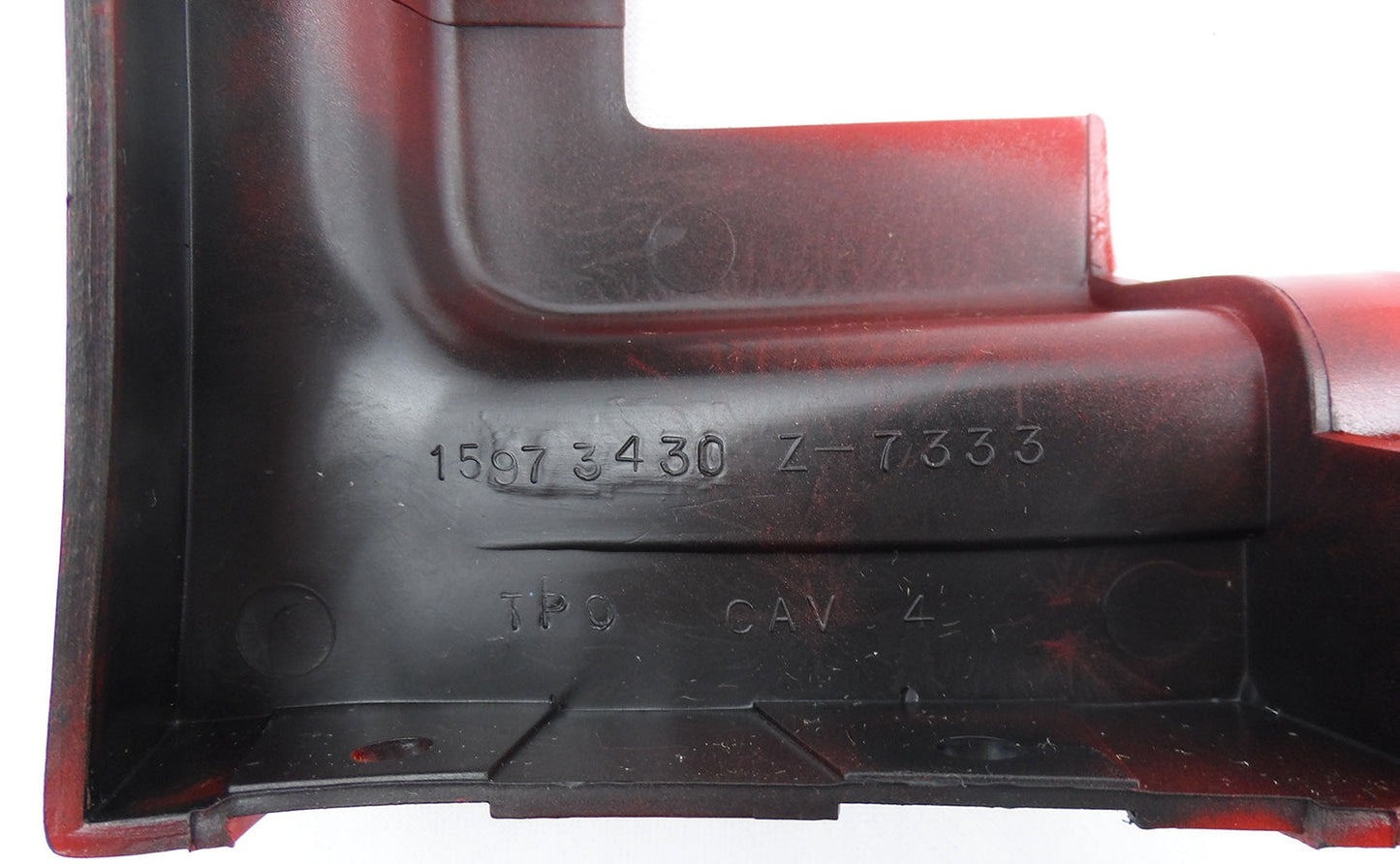 OE Front LH Bumper Filler Trim 95-99 Silverado Sierra Tahoe Yukon (VICTORY RED)