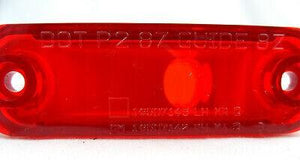 New Genuine GM OEM Side Marker Light 5974619, Red, RH Front or LH Rear