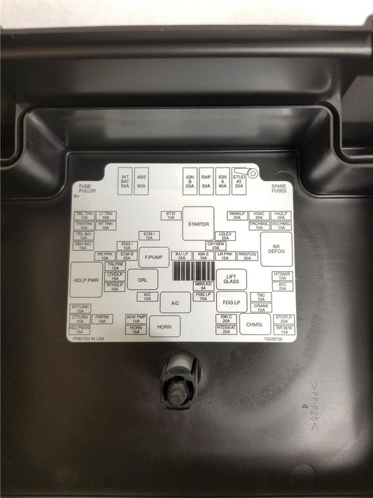 OEM GM 15328237 Junction Block (Fuse Box) Fits 98 2WD,4WD,AWD Blazer,S10,Sonoma