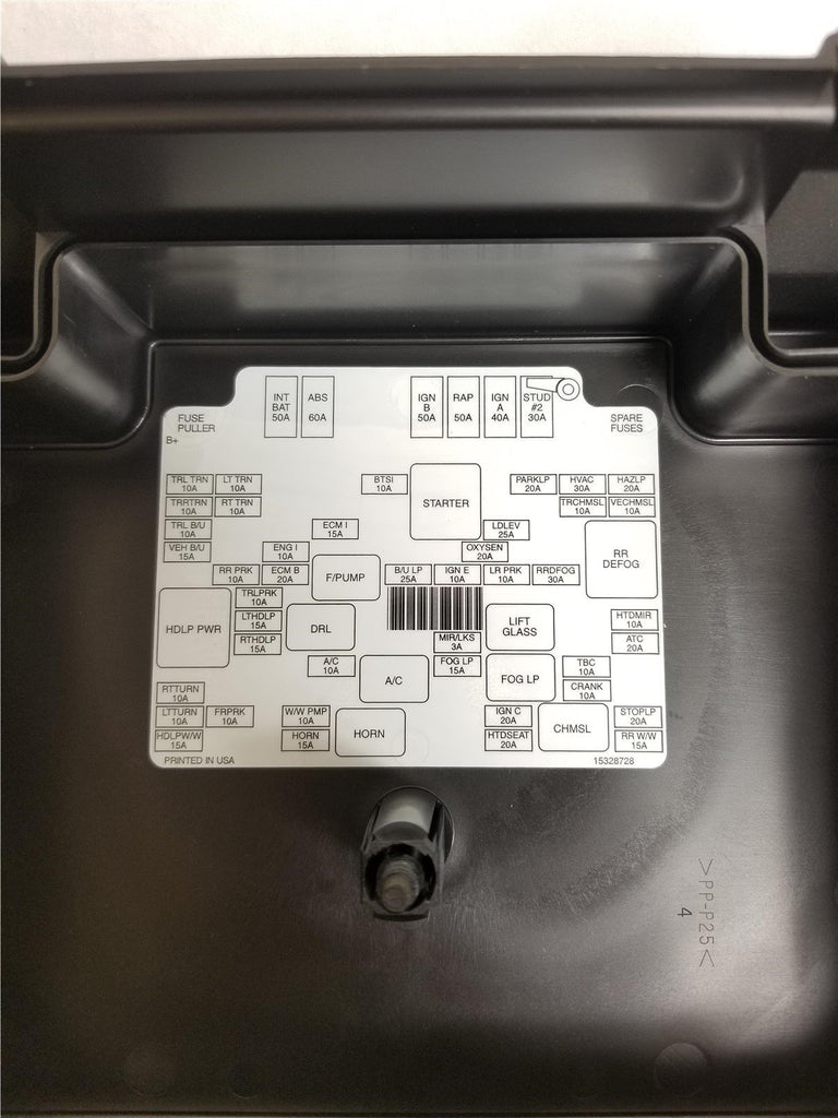 OEM GM 15328237 Junction Block (Fuse Box) Fits 98 2WD,4WD,AWD Blazer,S10,Sonoma