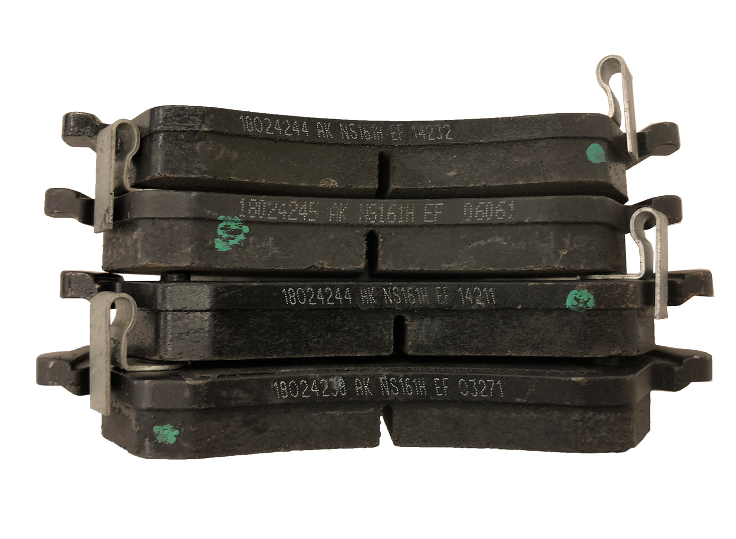 New Rear OEM Disc Brake Pads 97-05 S10 Blazer/Pickup 18024239 Replaces 171-606