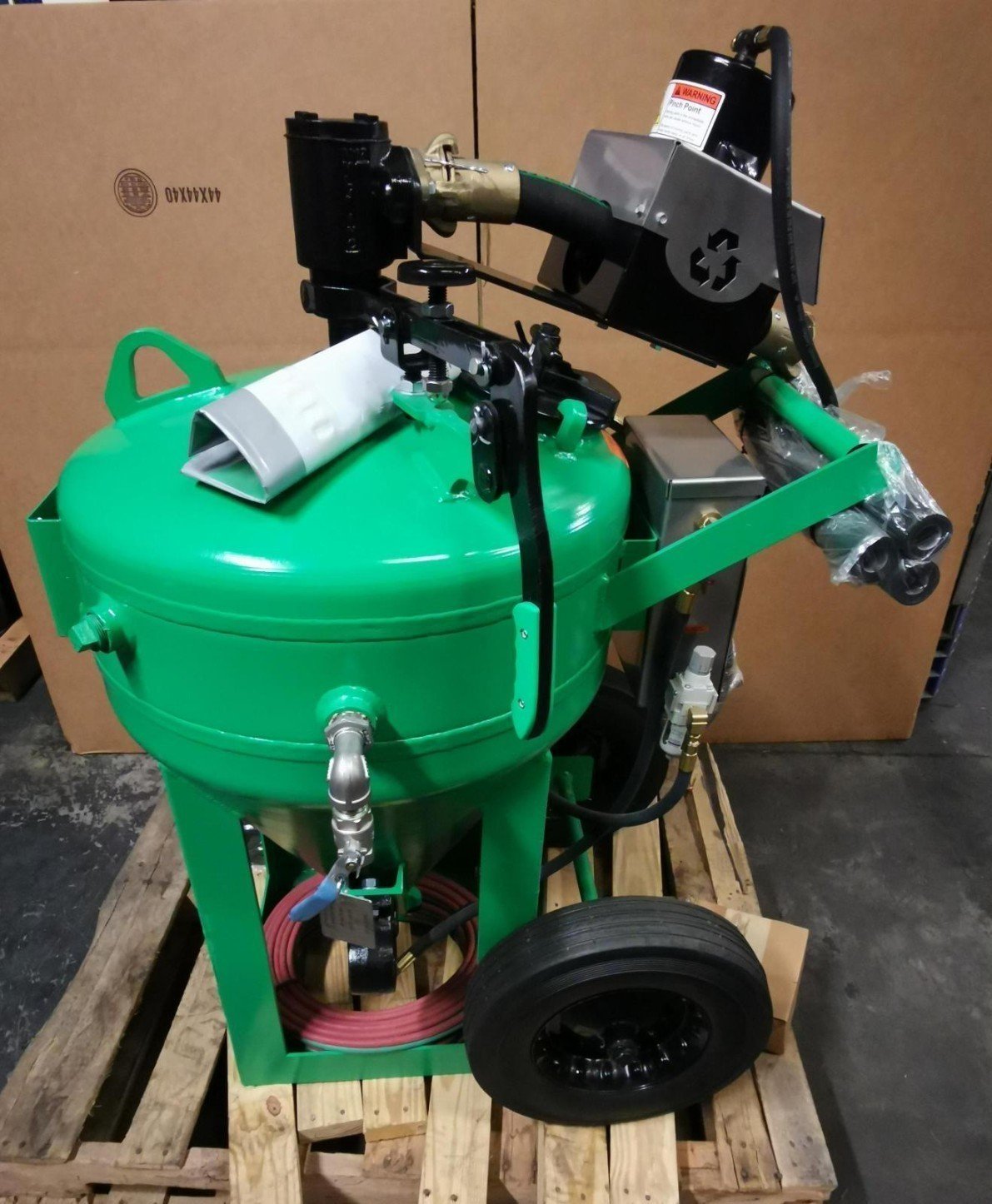 NEW Dustless Blasting Pod DB 500 - Dustless Blaster DB500 - Built in 2018