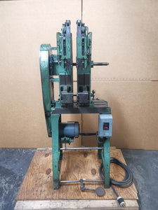 Chicago Model 1401 DOUBLE HEAD RIVET MACHINE HP 1 - 3/4