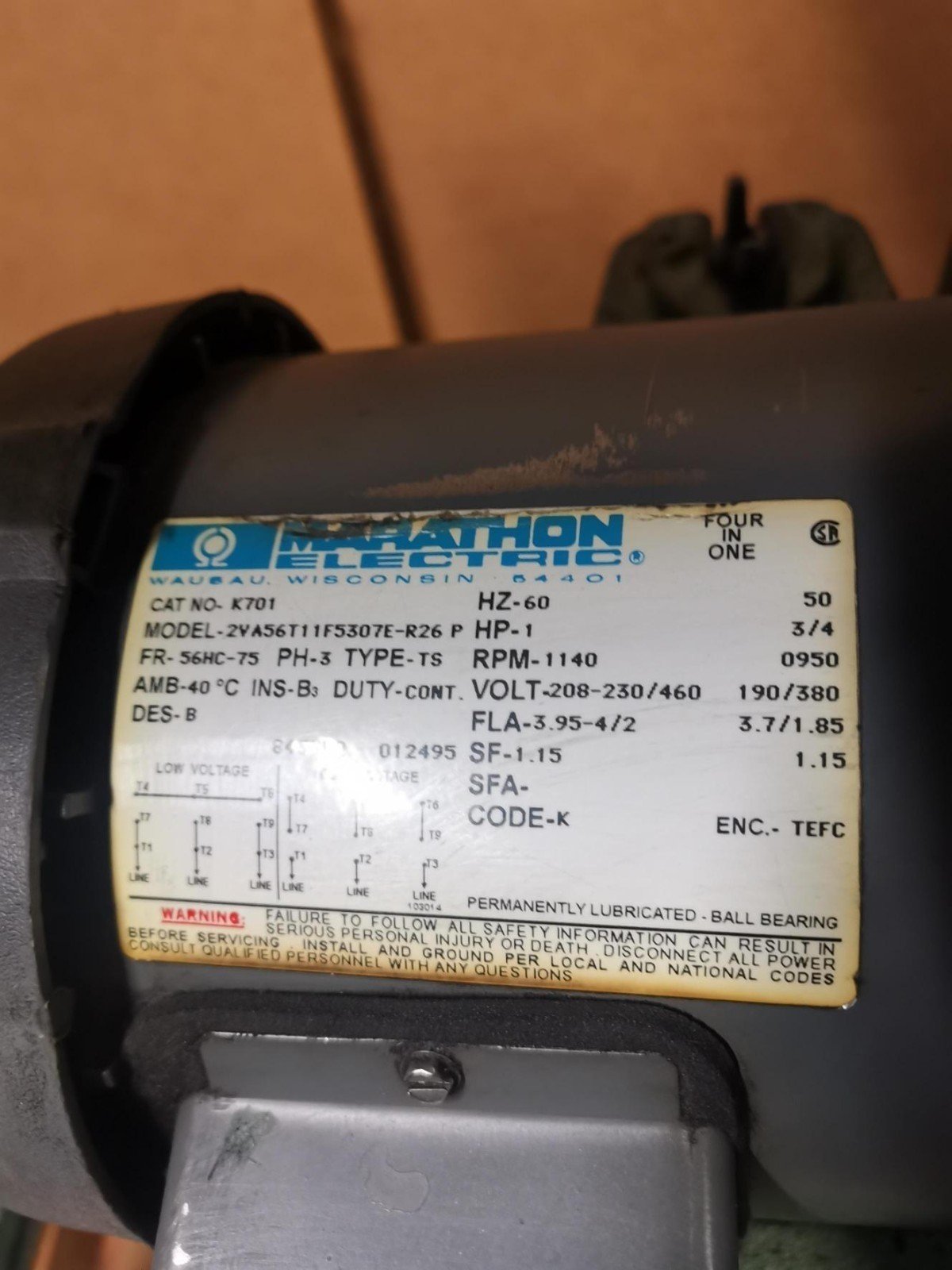 Chicago Model 1401 DOUBLE HEAD RIVET MACHINE HP 1 - 3/4