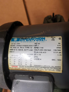 Chicago Model 1401 DOUBLE HEAD RIVET MACHINE HP 1 - 3/4