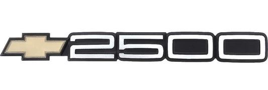 One OEM Chevrolet 2500 "BowTie" Door Emblem GM 15551234 w/ Adhesive Back