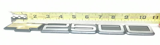 One OEM Chevrolet 2500 "BowTie" Door Emblem GM 15551234 w/ Adhesive Back
