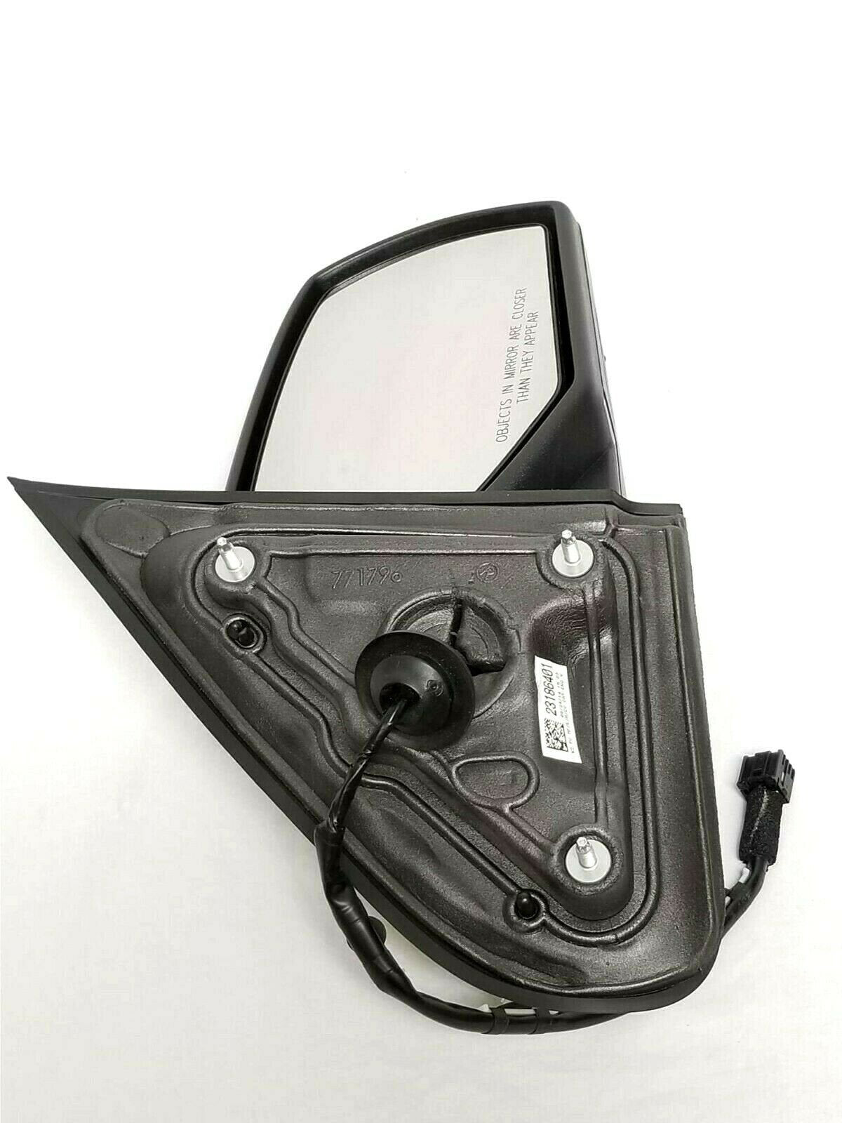 OEM GM 84342033 Passenger Mirror Victory Red (19367786) 15-20 Silverado/Sierra w/Air Temp Sensor & Cover