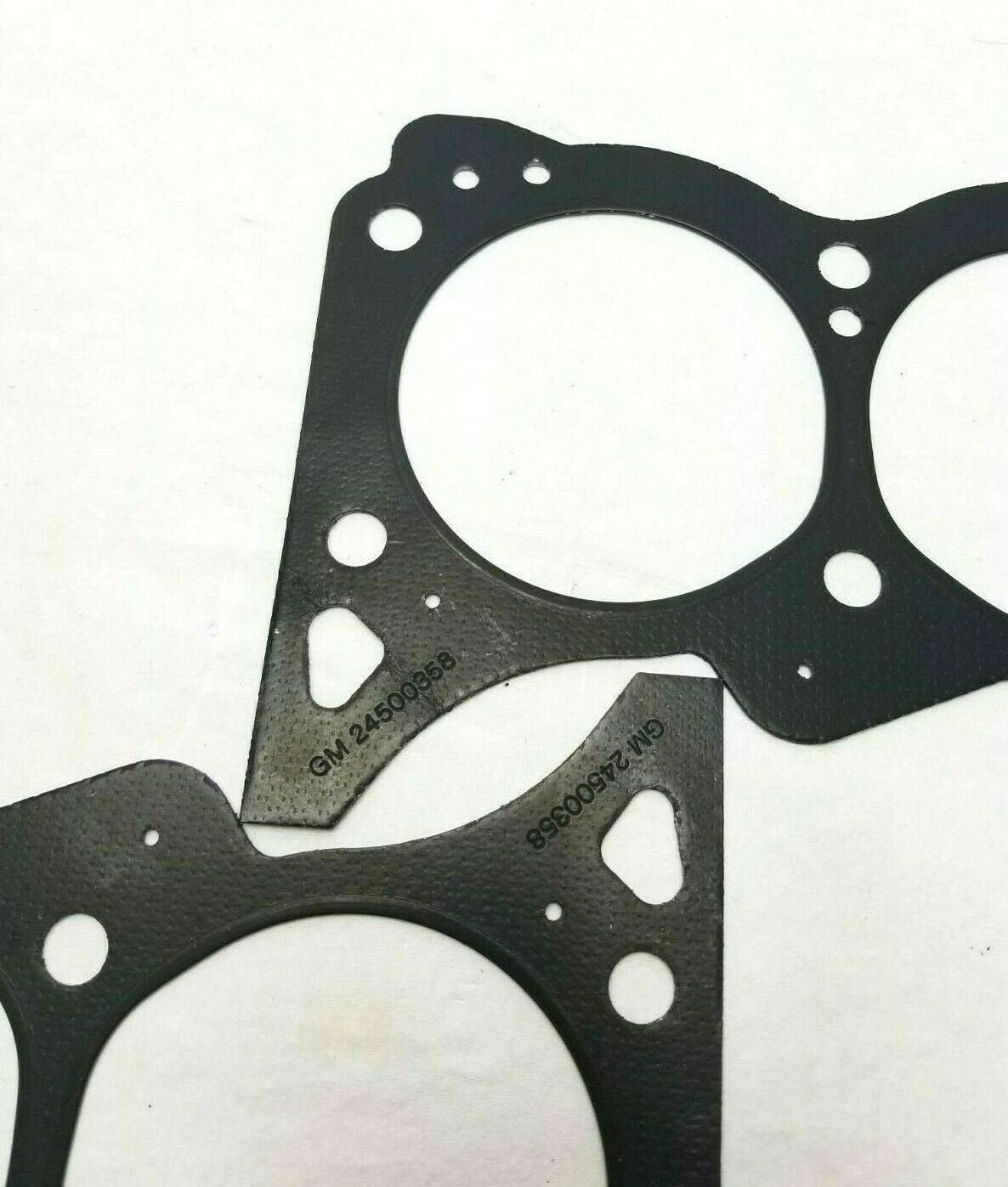 2 GM 12351017 Head Gaskets 91-95 Buick Oldsmobile Pontiac 3.3/3.8L V6- Graphite