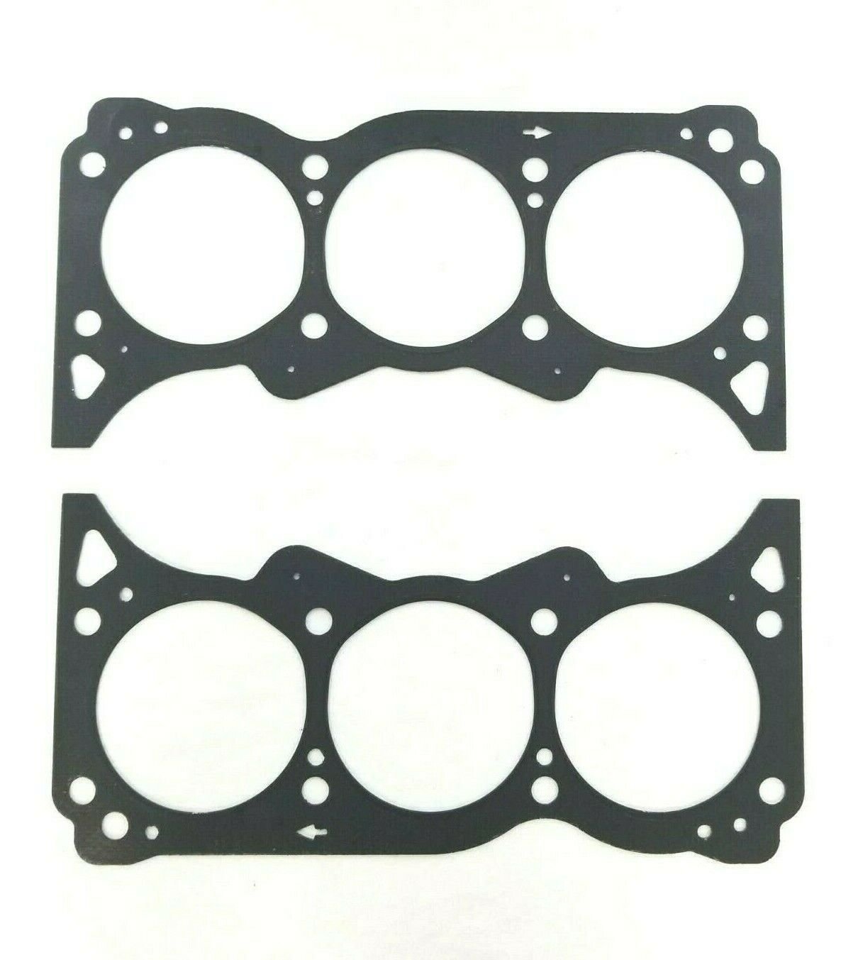 2 GM 12351017 Head Gaskets 91-95 Buick Oldsmobile Pontiac 3.3/3.8L V6- Graphite