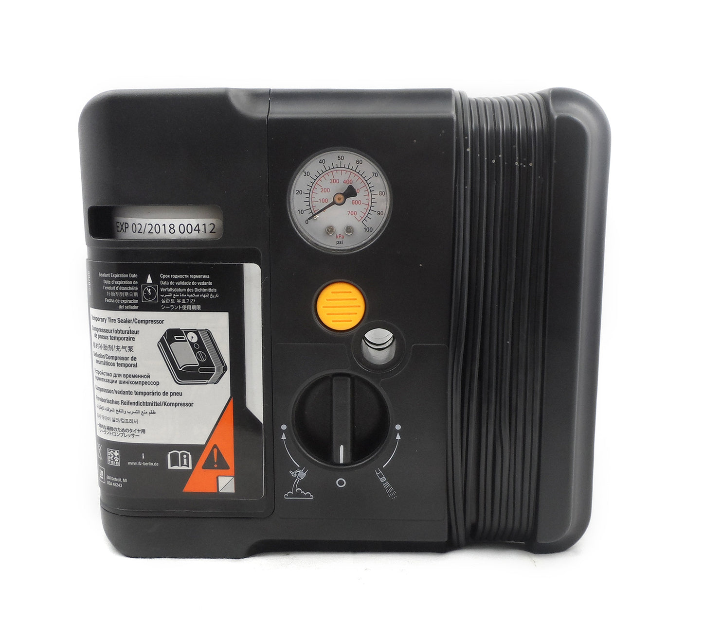 New OEM GM Emergency Flat Tire Sealer/Compressor  22871806 92238126