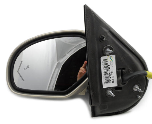 OEM DriverSide Rear View-Mirror For 09-14 Escalade Gold Mist/Chrome DL3 UFT Z75