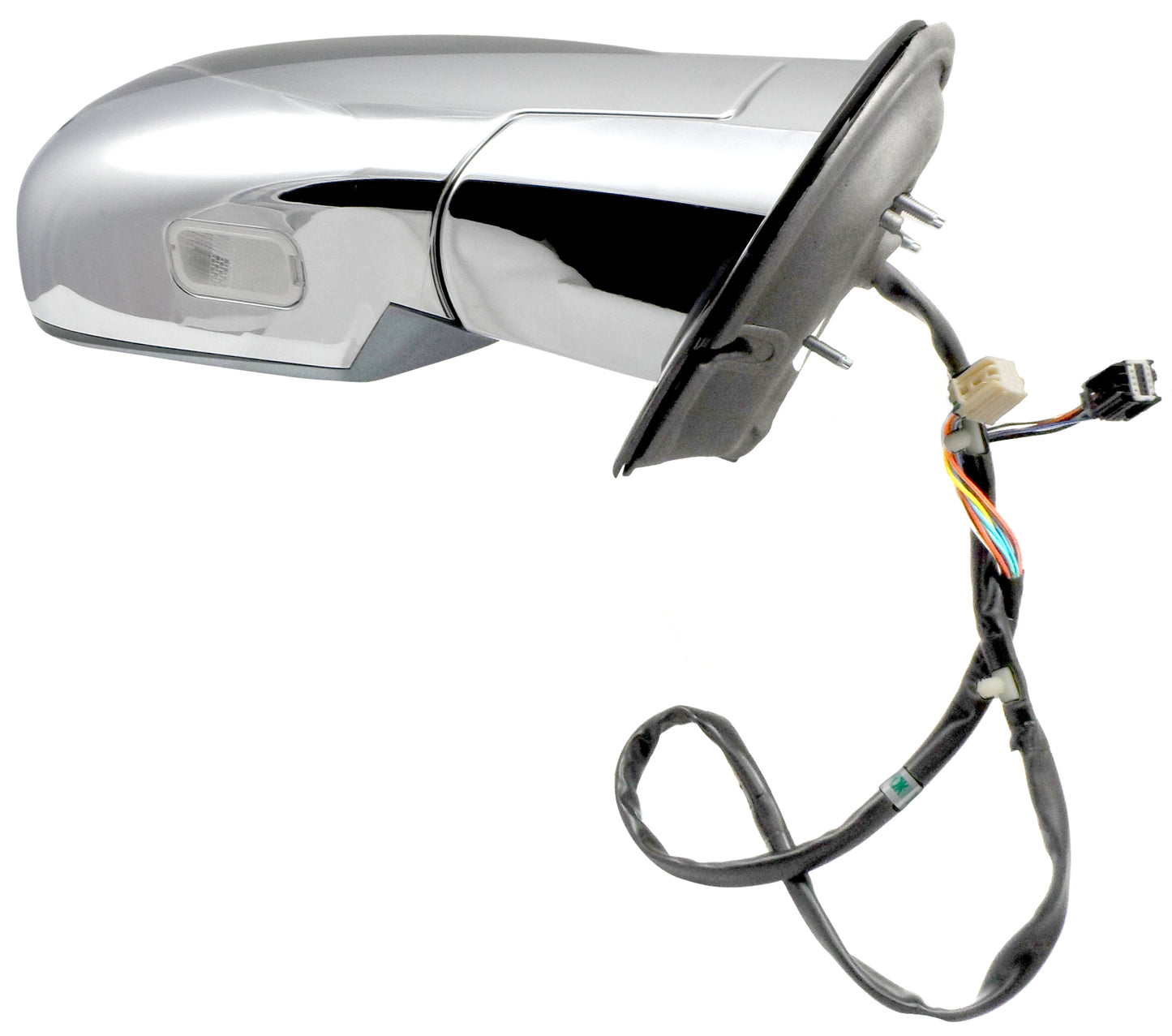 OEM RH Pwr Fold Mirror Arrow 09-14 Escalade Yukon Tahoe Gray/Chrome DL3 Z75 Z5Y