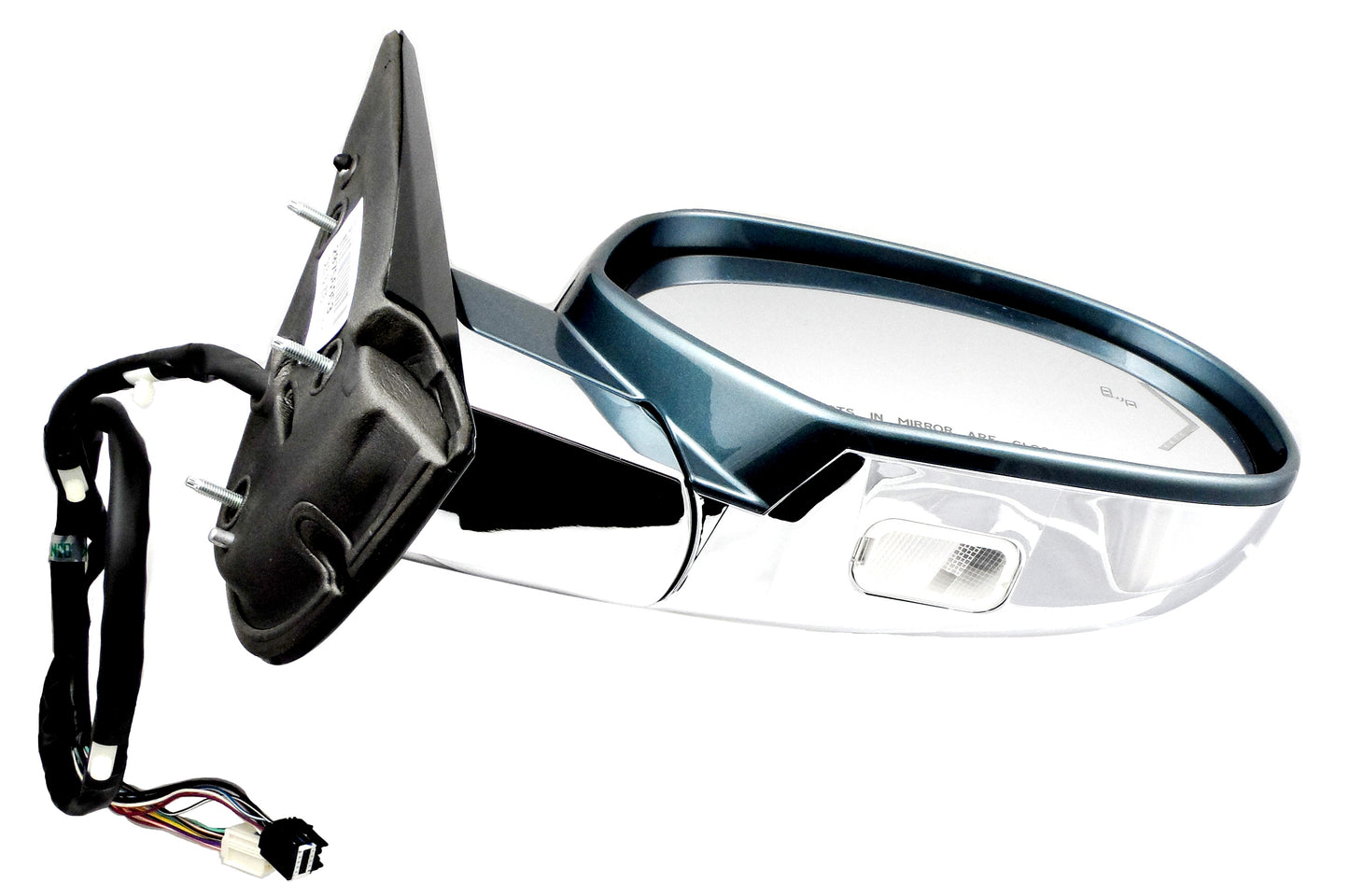 OEM Passenger Side Mirror 09-14 Escalade Stealth Gray Metalic/Chrome DL3 UFT Z75