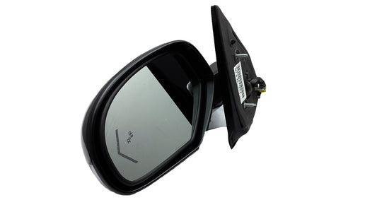 OE LH Powr Fold Mirror Arrow Blind Spot 9-14 Escalade Yukon Tahoe Chrome DL3 UFT