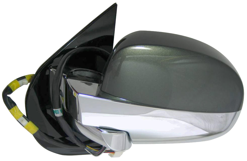 NewOEM GM Power Driver Side View Mirror; Blue & Chrome 09-13 Escalade Yukon