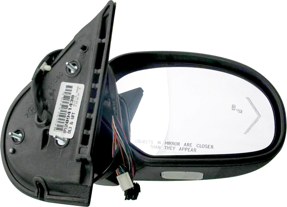 OEM Passenger Side Mirror 09-13 Chevrolet GMC Truck EvolutionBlue/Molded DL3 UFT