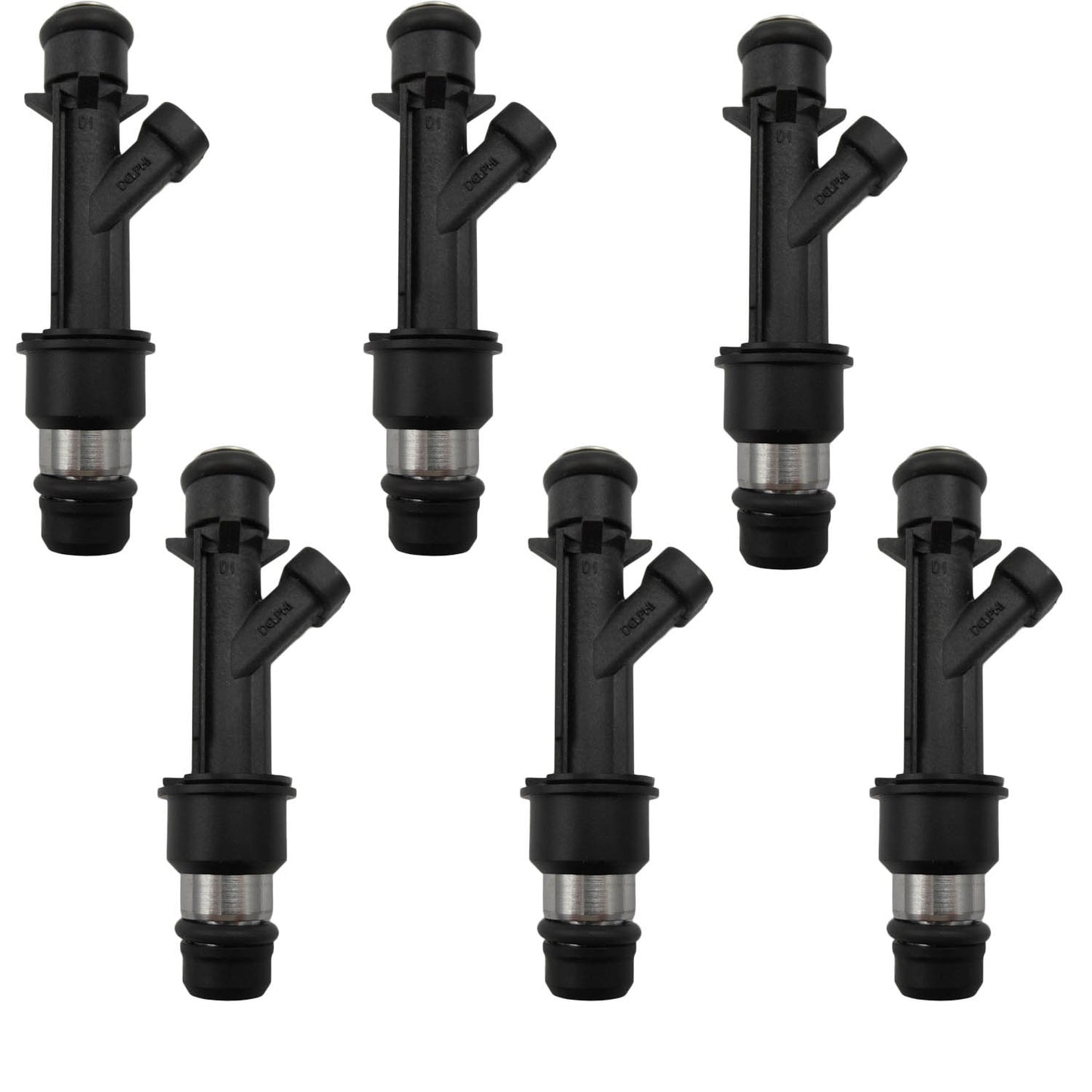 Genuine GM Set Of 6 Fuel injectors For Buick GMC Isuzu Chevy Oldsmobile 4.2L