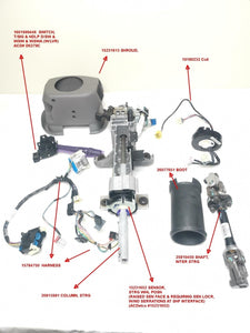 OEM GM 20913991 Complete Steering Column 07-11 Buick Lucerne Titanium