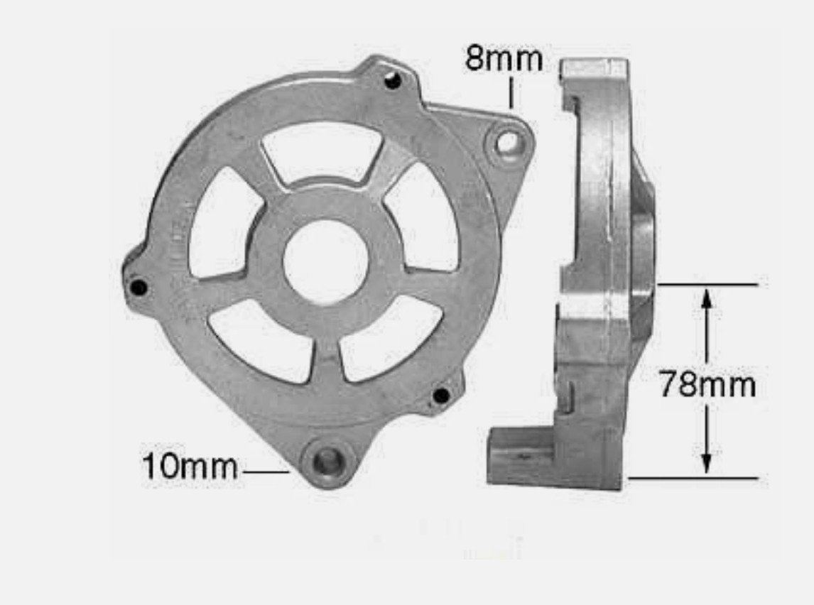 OEM GM 1101832 Frame, DE, CS130 Alternator 2 O'clock Orientation