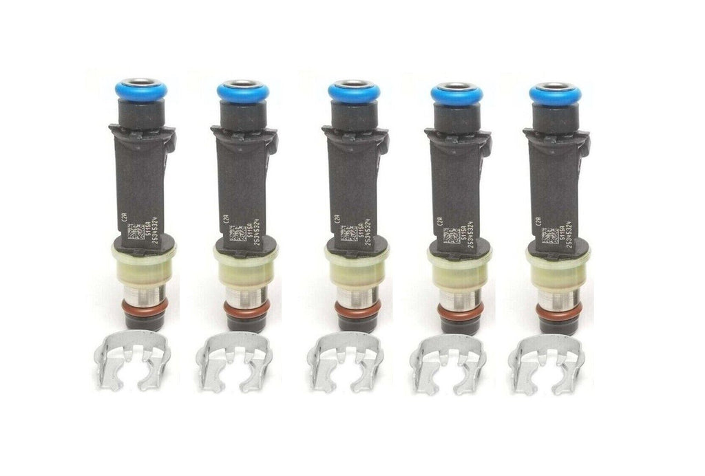 (5) OEM GM 25345324 Fuel Injectors 04-07 Colorado Canyon V6-3.5L 4CYL 2.8L