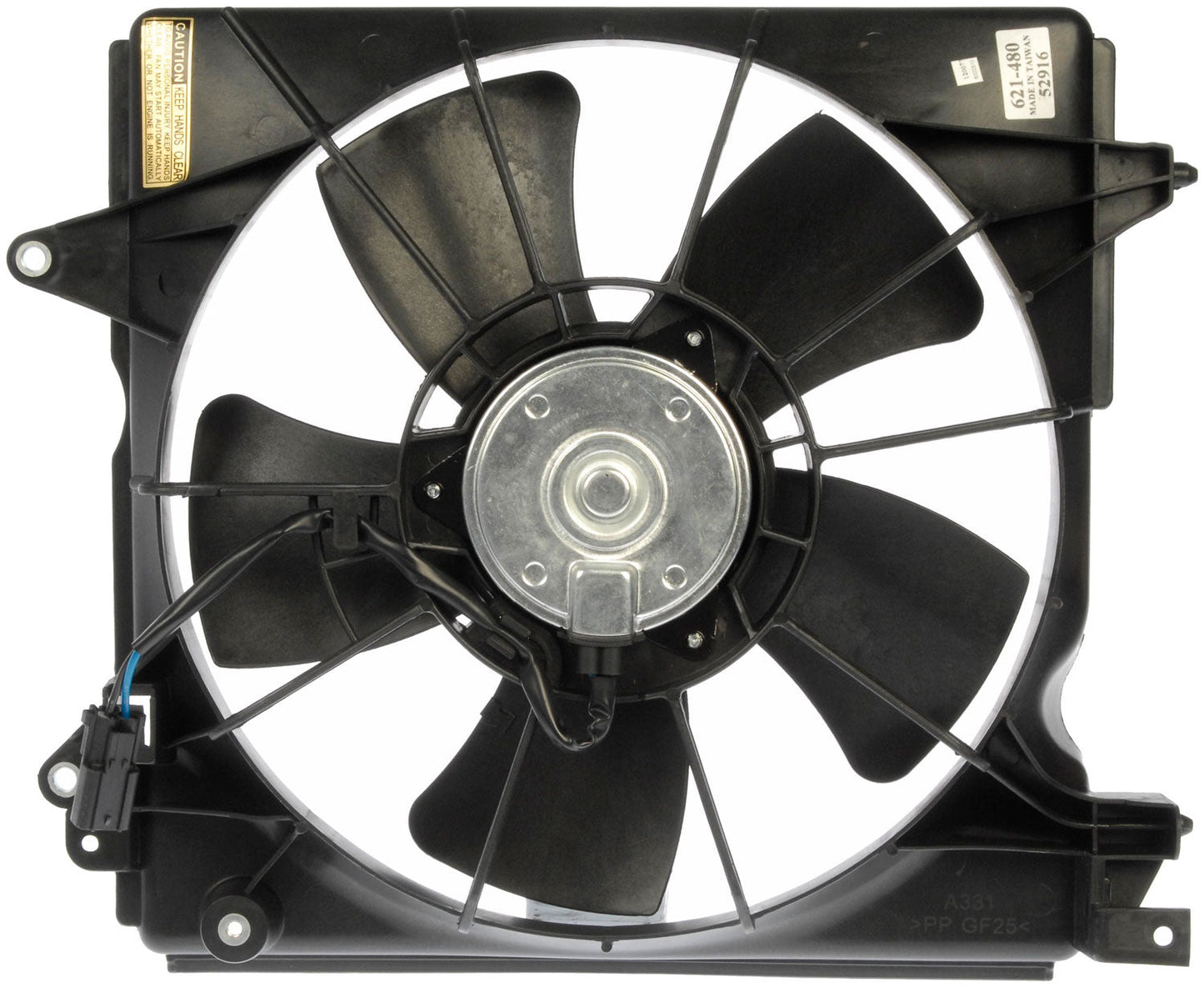 Radiator Fan Assembly Without Controller - Dorman 621-480