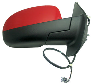 New OEM Passenger Side Mirror 2009-2013 Chevrolet GMC Trucks Red / Molded DL8