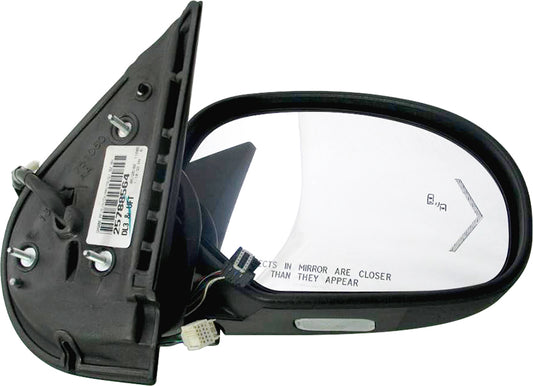 New OEM Passenger Mirror 09-13 Chevrolet GMC Trucks Black Texture/Molded DL3 UFT