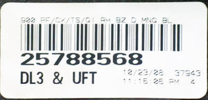 OEM Passenger Side Mirror 09-13 Chevrolet GMC Truck DarkMing Blue/Molded DL3 UFT