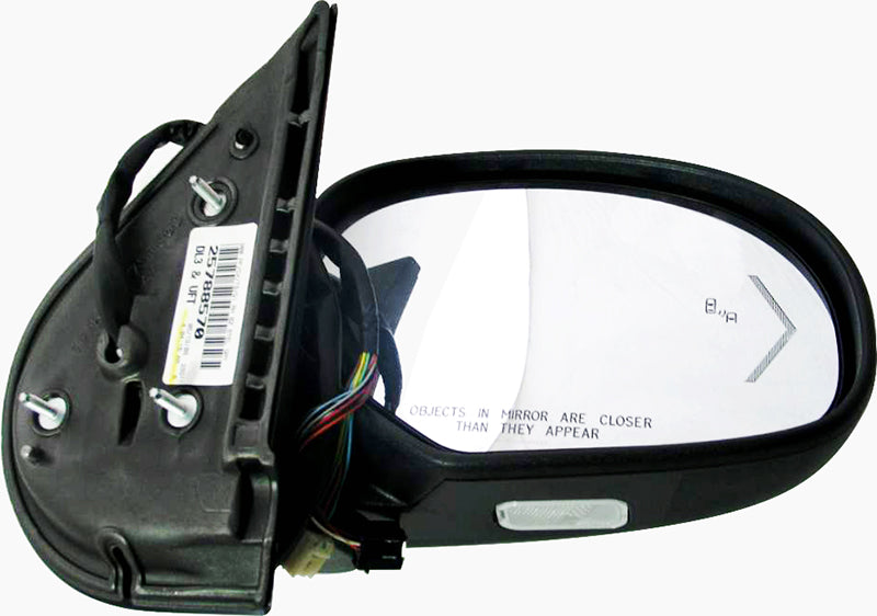 OEM Passenger Side Mirror 09-13 Chevrolet GMC Truck Stealth Gray/ Molded DL3 UFT