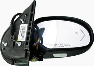 OEM Passenger Side Mirror 09-13 Chevrolet GMC Truck Stealth Gray/ Molded DL3 UFT