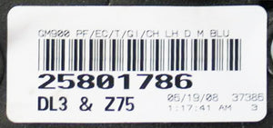 OE Driver Power Fold Mirror Arrow 09-14 Escalade Yukon Tahoe Blue/Chrome DL3 Z75