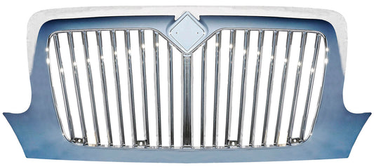 Rad. Grille Chrome Dorman 242-5107,3551015C99 Fits 90-18 International Trucks