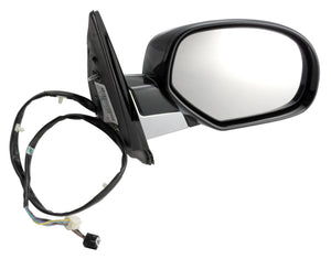 New OEM Passenger Mirror 07-14 Escalade Carbon/Chrome DR4Z75 POWER FOLD NO ARROW