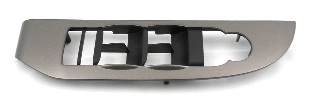 OEM Driver Window Switch Plate Metal Brush 07-10 Chevy GMC TRK Manual Fold DL8