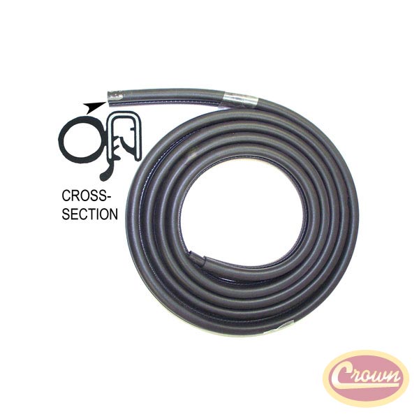 Cherokee Door Weatherstrip - Crown# 55015782