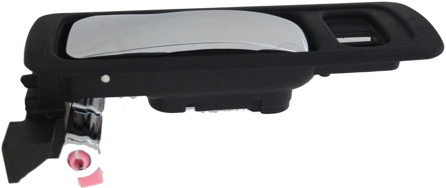 Interior Door Handle Front Left Chrome Lever/Black Housing - Dorman# 81744