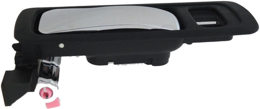 Interior Door Handle Front Left Chrome Lever/Black Housing - Dorman# 81744