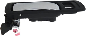 Interior Door Handle Front Left Chrome Lever/Black Housing - Dorman# 81744