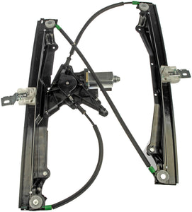 One Front Left Power Window Regulator With Motor Dorman 741-813